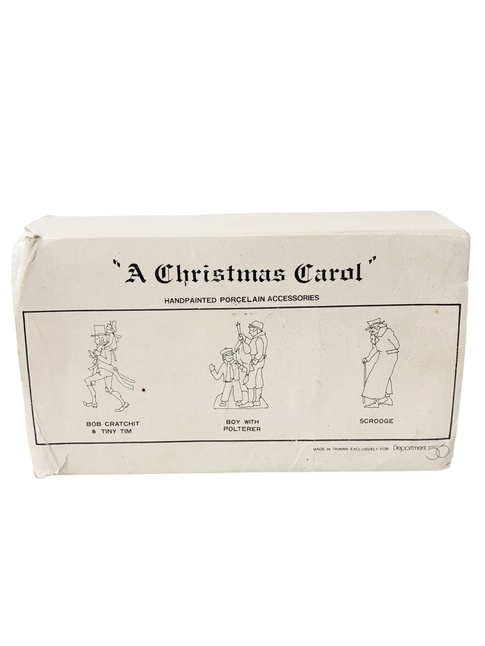 DEPARTMENT 56 HERITAGE COLLECTION DICKENS VILLAGE CHRISTMAS CAROL CHARACTERS